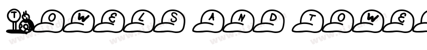 Towels and towels字体转换